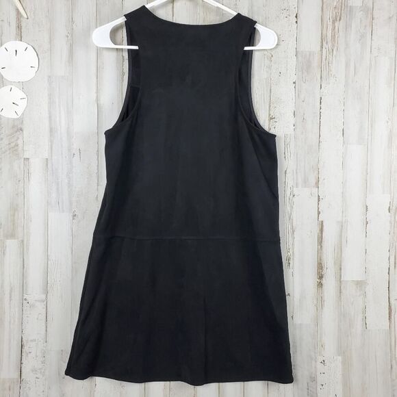 GB Girls Velour Sleeveless Dress Black Size XL - Picture 2 of 10